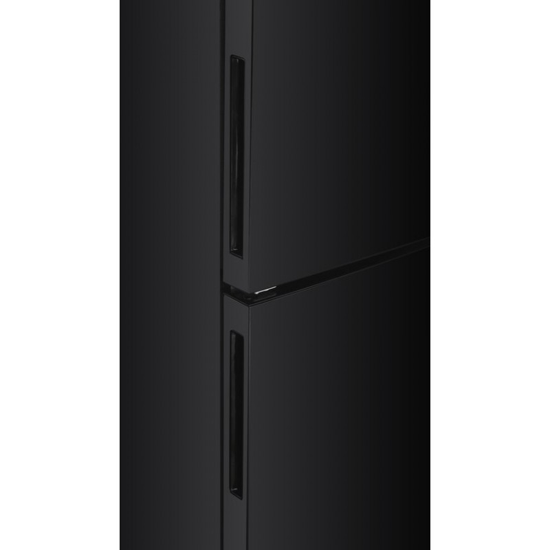 Exquisit KGC320-90-E-041EB - Koel-vriescombinatie -Zwart - 4* Vriesgedeelte - 315 liter