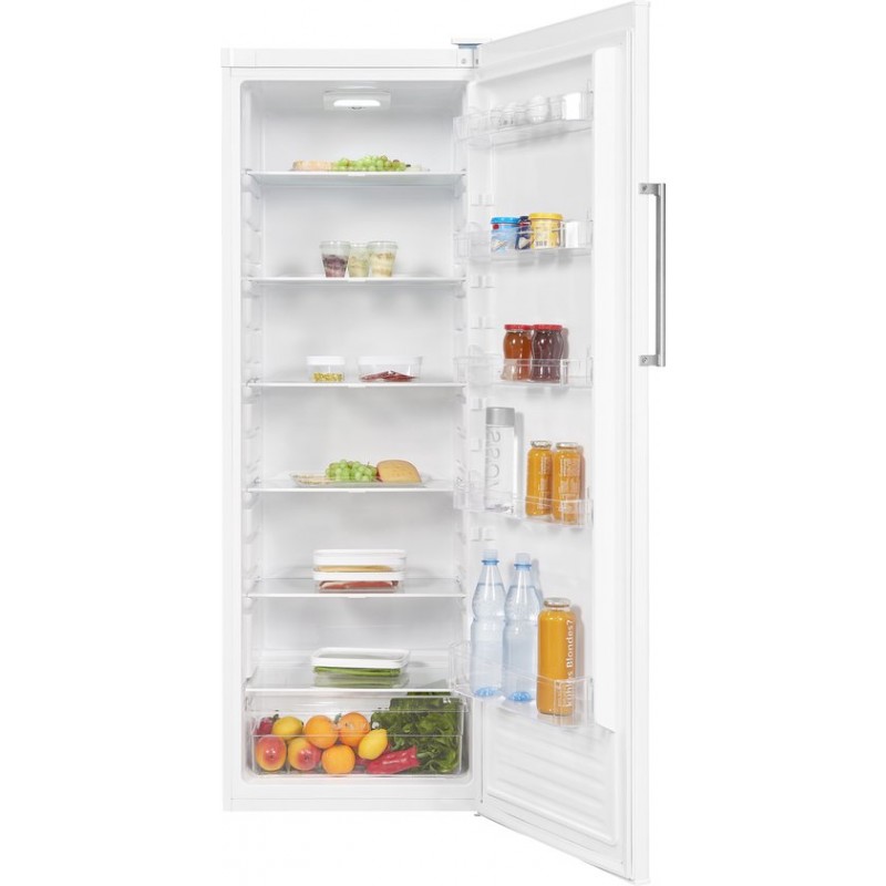 Exquisit KS350-V-H-040EW - Koelkast - RVS Handgreep - 331 Liter - 40dB - Wit