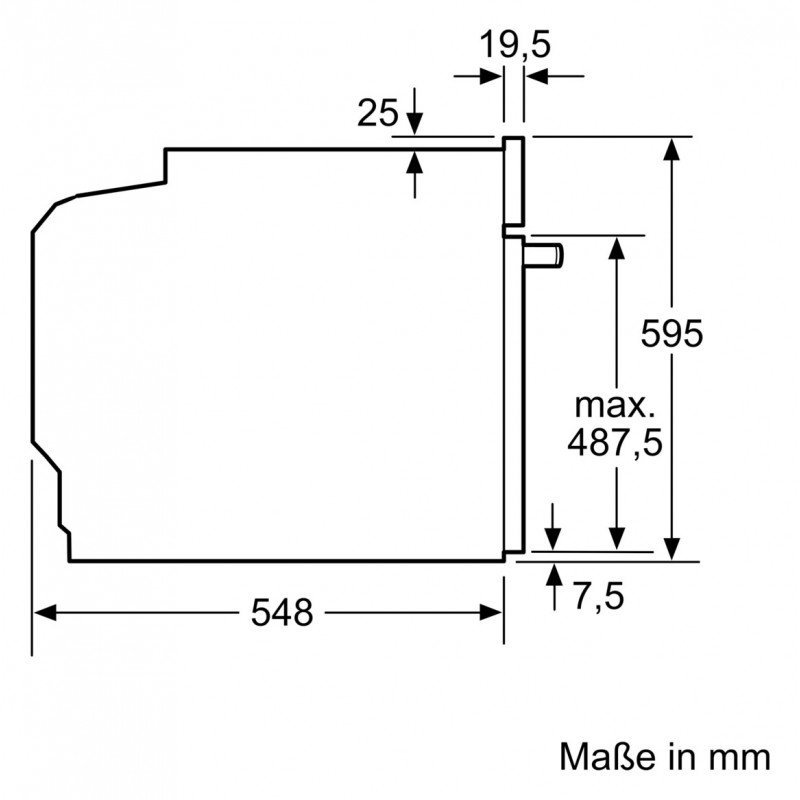 Inbouw oven Siemens HB517GBS3