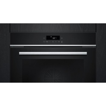 Siemens HB572ABS3 - iQ300 - Inbouwoven - 71 l - Eenvoudig te reinigen: pyrolyse-hydrolyse - Inox
