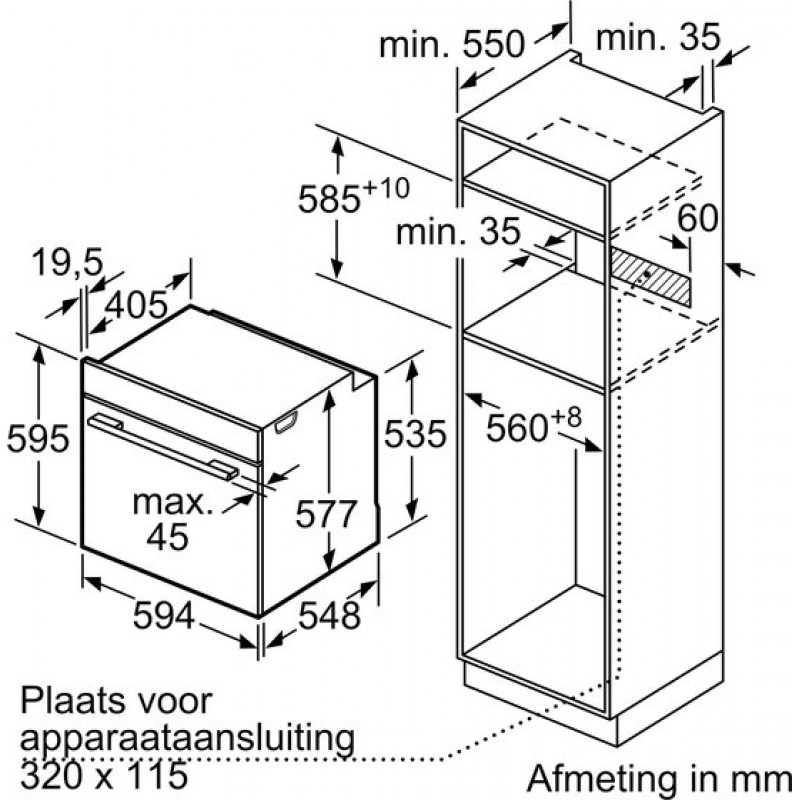 Siemens HB776G1B1 - iQ700 - Inbouwoven