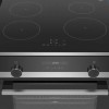 Siemens iQ500 HL9S5E040U fornuis Vrijstaand fornuis Inductiekookplaat zones Zwart A