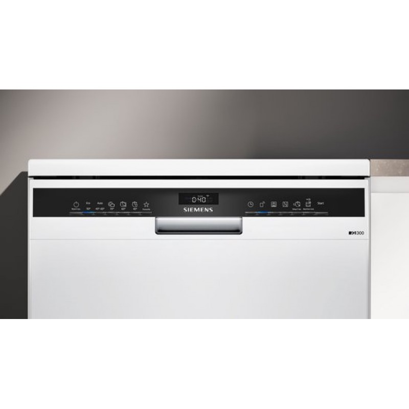 Siemens SN23EW28AE - iQ300 - Vrijstaande vaatwasser - 60 cm - Wit - Energielabel A - Home Connect