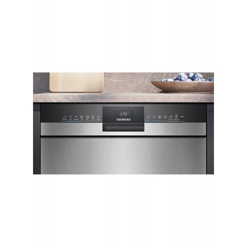 Siemens SN43ES22AE -Onderbouw vaatwasser -60 cm -RVS -Label A