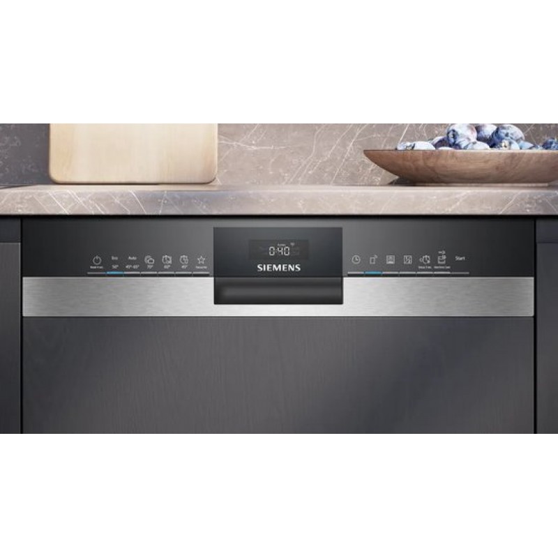 Siemens SN53ES22AE - iQ300 - Semi-geïntegreerde vaatwasser - 60 cm - Energielabel A - Home Connect