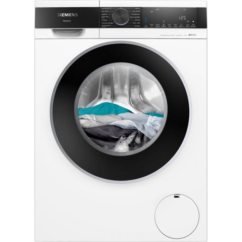 Siemens WG44G2FSNL - iQ500 - Wasmachine met stoom - 1400 rpm - Automatisch doseren - Energielabel A - Zeer stil