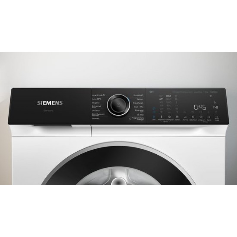 Siemens WG46H2A7NL - iQ500 - Wasmachine met stoom - 9 kg - 1600 rpm - Automatisch doseren - Energielabel A - Home Connect