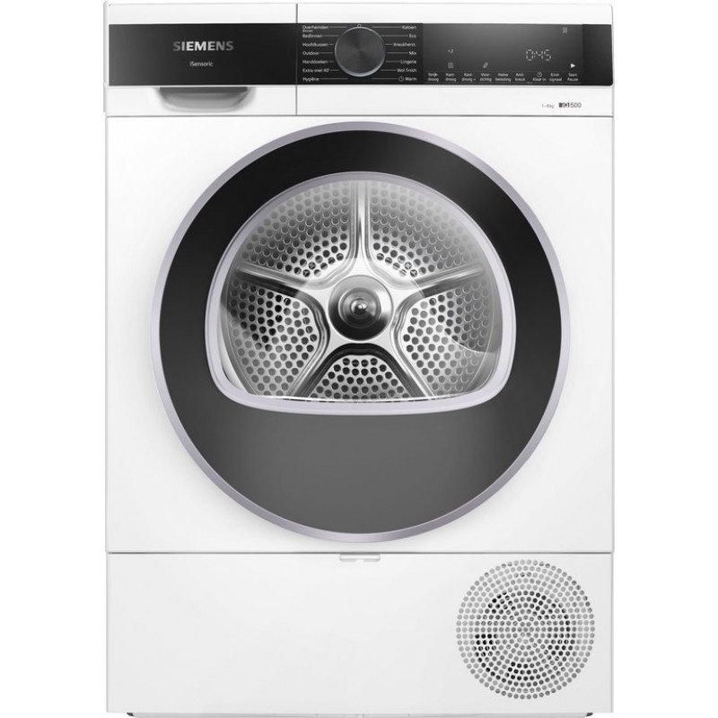 Siemens WQ33G2DCNL - iQ500 - Wasdroger - Warmtepompdroger - 9 kg - Stil