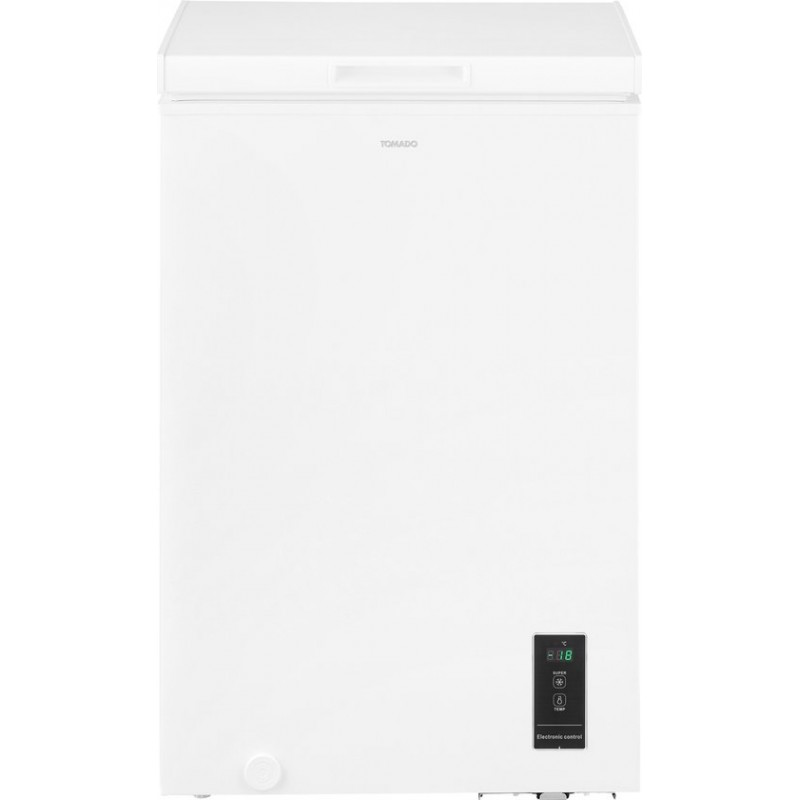 Tomado TCF0991W - Vrieskist - 99 liter - Supervriezen - Digitaal thermostaat - Low Frost - Energielabel E - Wit