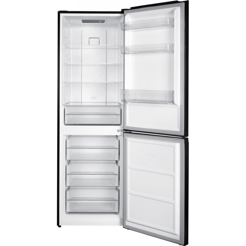 Tomado TCR1855B - Koel-vriescombinatie - 327 liter - Energieklasse C - No Frost - Supervriezen - Zwart