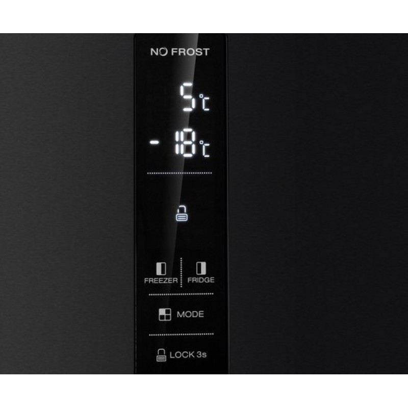 Tomado TSS9001B - Amerikaanse koelkast - 532 liter - No Frost - Energieklasse D - Superkoelen & supervriezen - Zwart